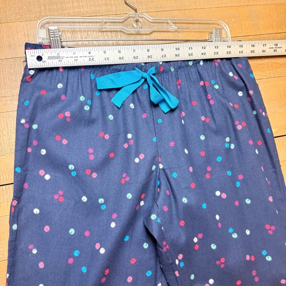 Gilligan & O’Malley NWOT Navy Print Cotton Flannel Pajamas Sizes: Sm | Med | Lrg - Picture 10 of 12